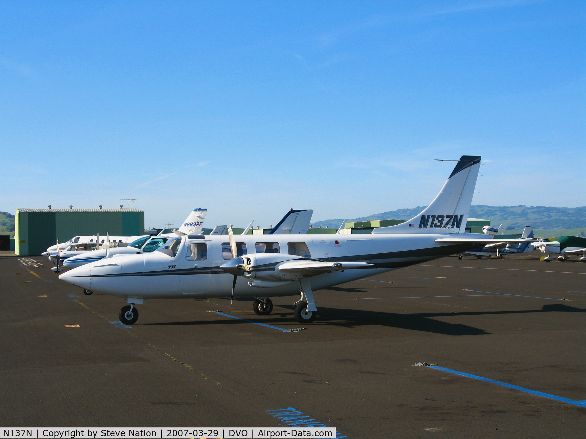 N137N, 1979 Piper Aerostar 601P C/N 61P06997963334, 1979 Aerostar 601P @ Gnoss Field (Novato), CA