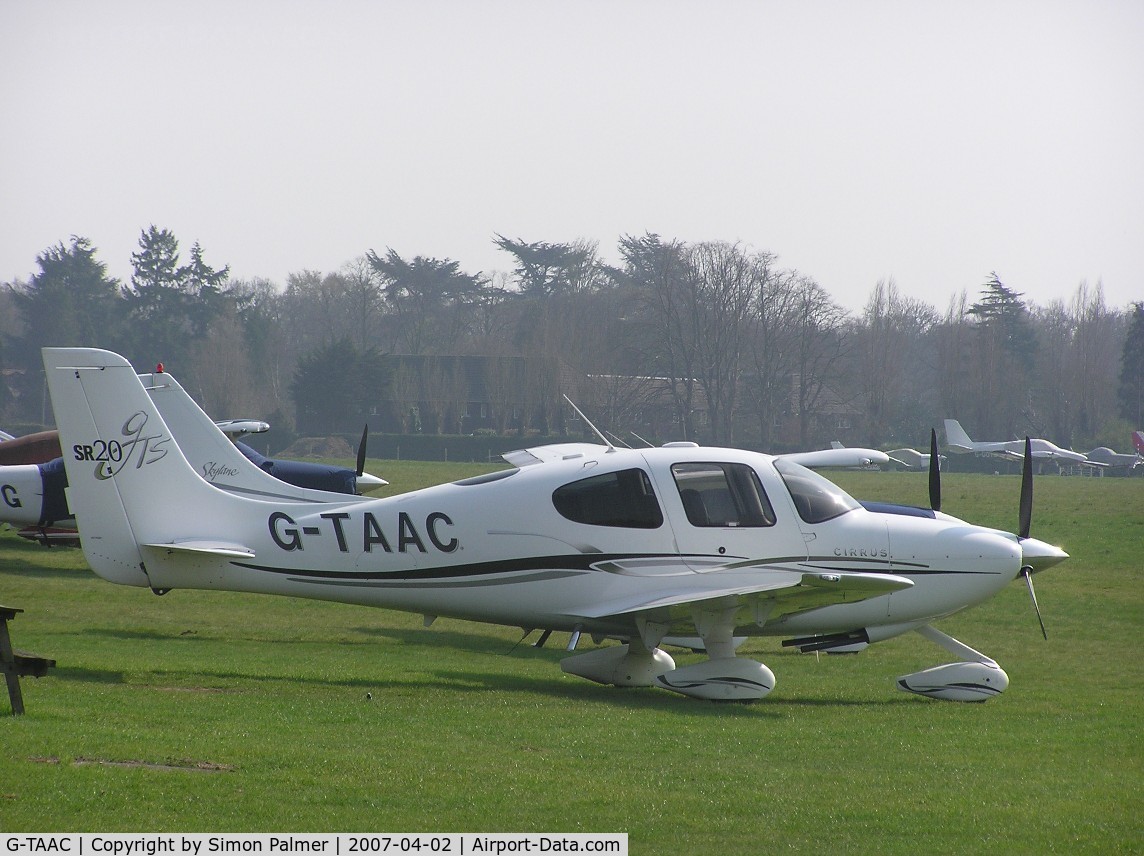 G-TAAC, 2006 Cirrus SR20 GTS C/N 1694, Cirrus SR20 now based at Denham