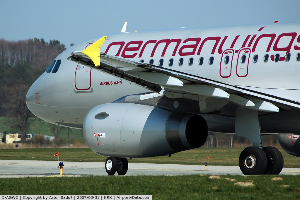 D-AGWC, 2006 Airbus A319-132 C/N 2976, Germanwings