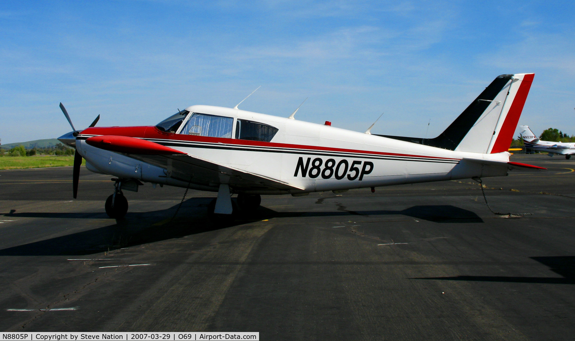 N8805P, 1965 Piper PA-24-260 C/N 24-4260, Aero Venture 1965 PA-24-260 Comanche @ Petaluma, CA