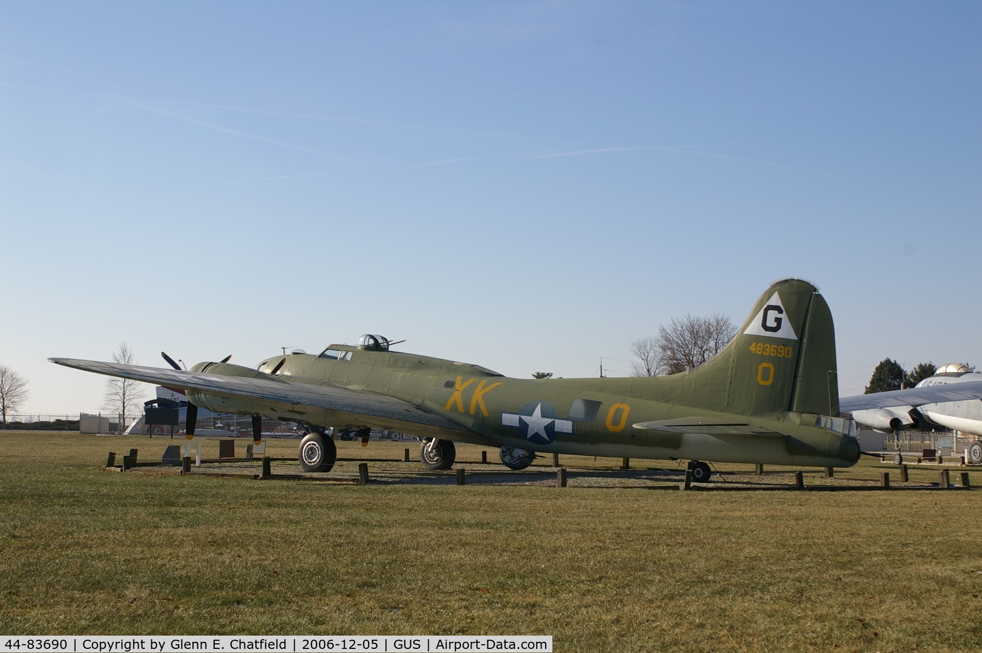 44-83690, 1944 Boeing B-17G-95-DL Flying Fortress C/N 32331, B-17G at Grissom AFB museum
