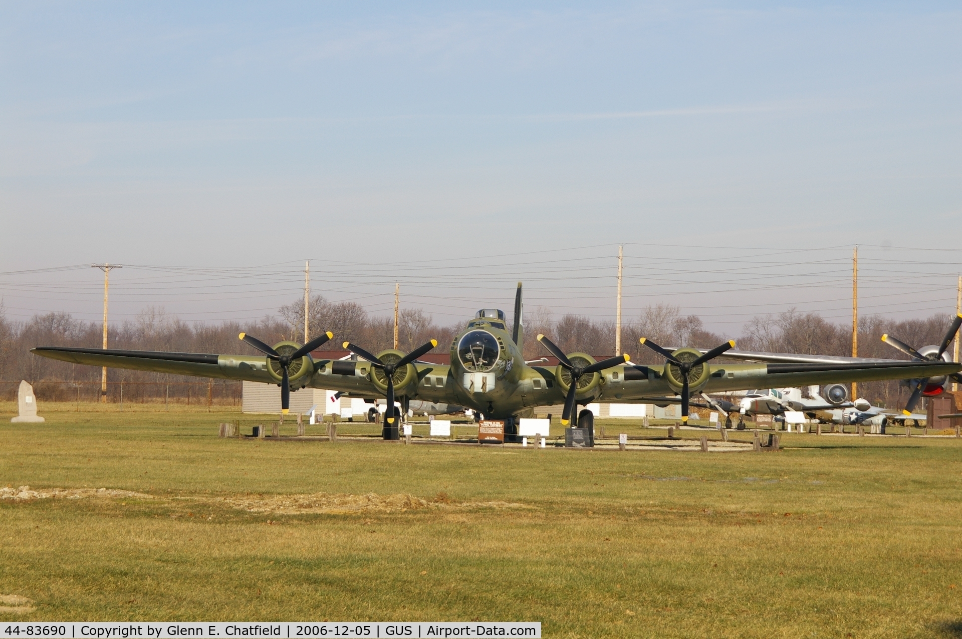 44-83690, 1944 Boeing B-17G-95-DL Flying Fortress C/N 32331, B-17G at Grissom AFB museum