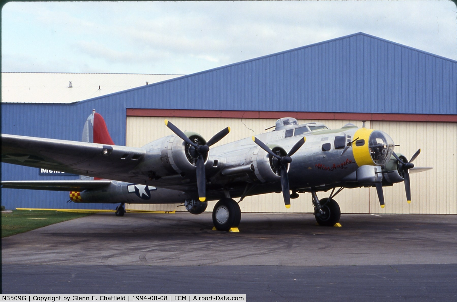 N3509G, 1944 Boeing B-17G Flying Fortress C/N Not found 44-85778, B-17G Heavenly Angel