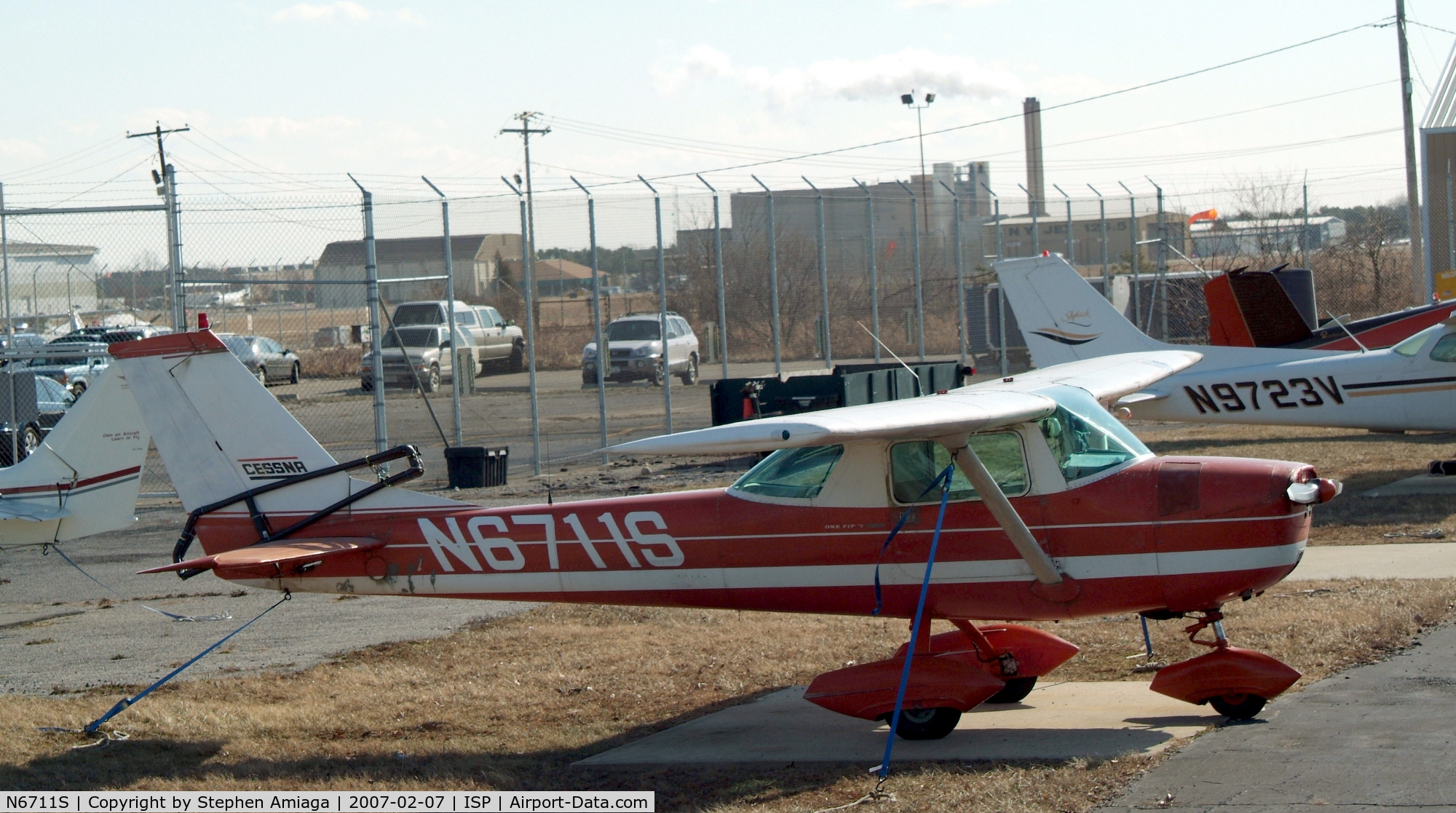 N6711S, 1967 Cessna 150H C/N 15067511, 150 on the ramp near A&P