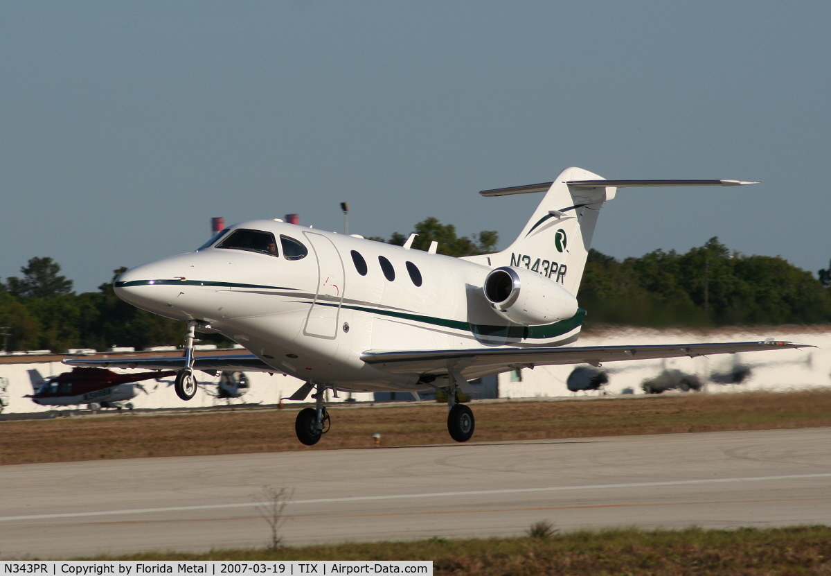 N343PR, 2001 Raytheon Aircraft Company 390 C/N RB-7, 390