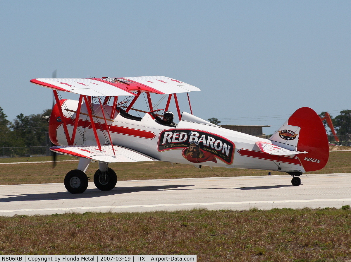 N806RB, 1942 Boeing A75 C/N 75-4000, A75