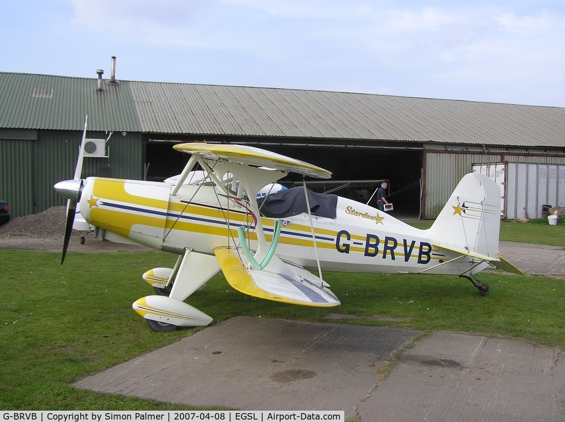 G-BRVB, 1985 Stolp SA-300 Starduster Too C/N 409, Starduster at Andrewsfield