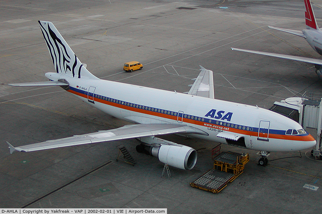 D-AHLA, 1989 Airbus A310-304 C/N 520, African Safari Airbus 310