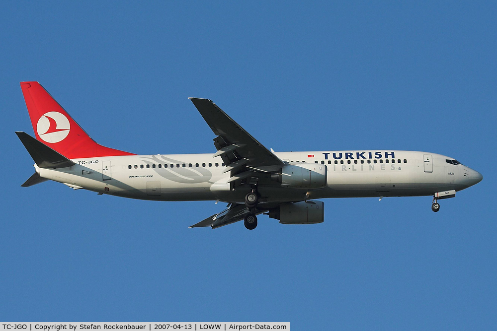 TC-JGO, 2006 Boeing 737-8F2 C/N 34413, Turkish Airlines.