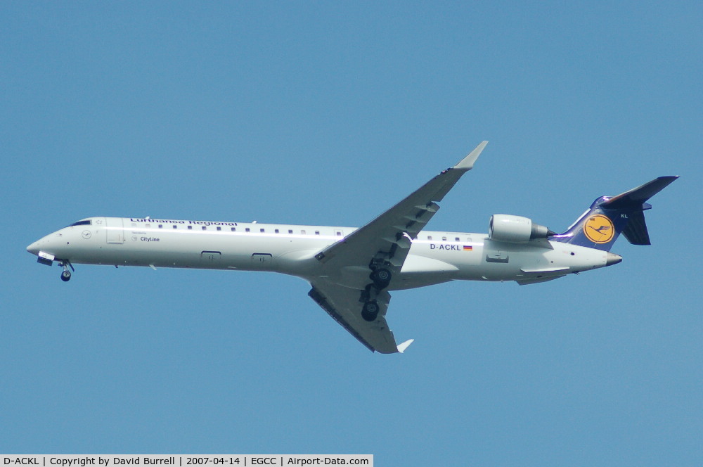 D-ACKL, 2006 Bombardier CRJ-900LR (CL-600-2D24) C/N 15095, Lufthansa Regional (CityLine) - Landing