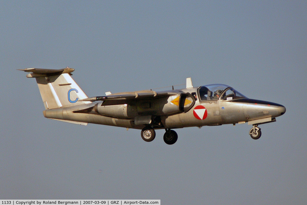 1133, Saab 105OE C/N 105433, Austrian Airforce Saab 105Oe