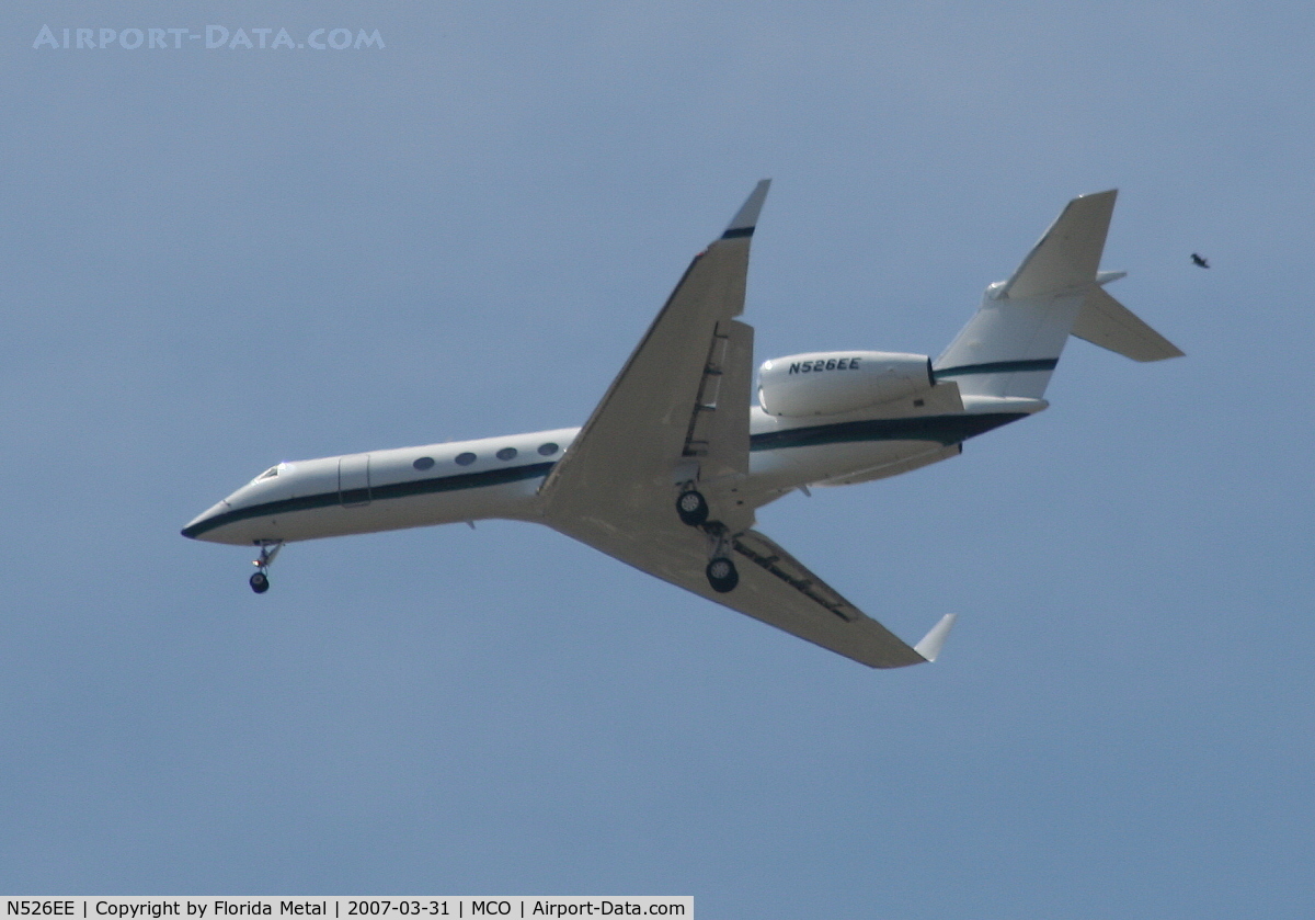 N526EE, 1997 Gulfstream Aerospace G-V C/N 519, G-5