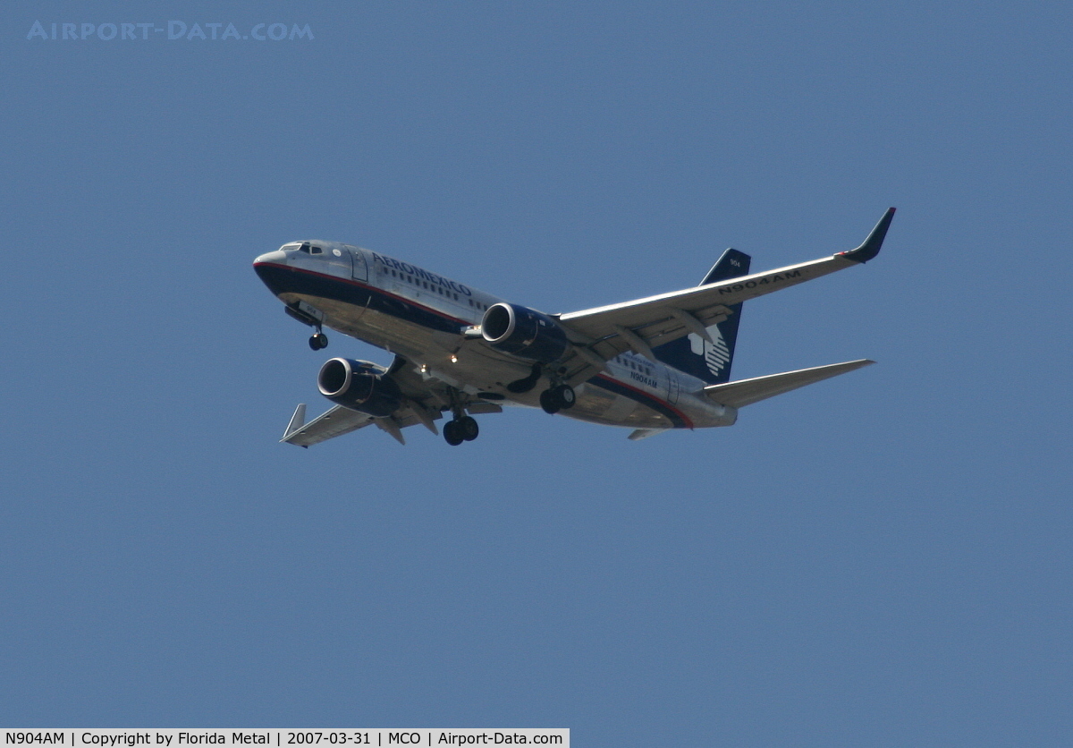 N904AM, 2004 Boeing 737-752 C/N 28262, Aeromexico