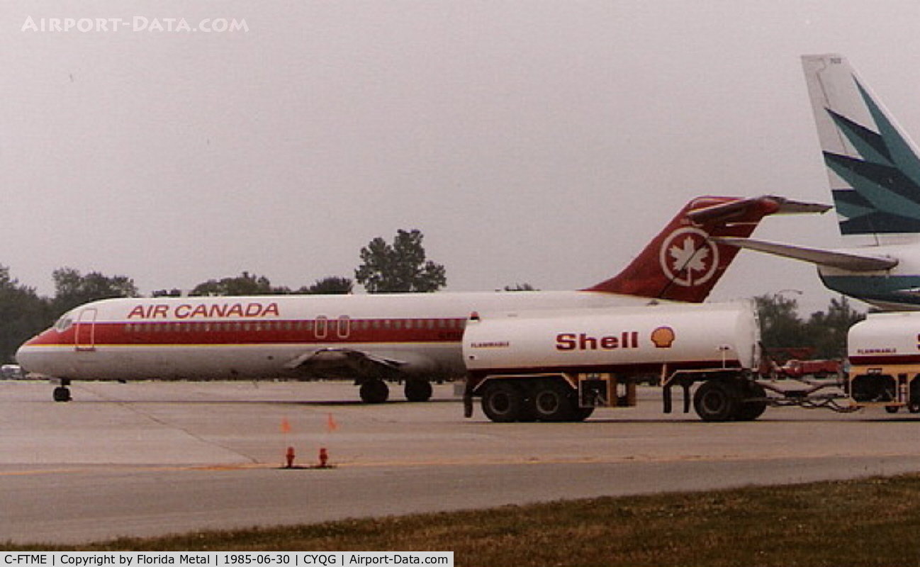 C-FTME, 1968 Douglas DC-9-32 C/N 47293, Air Canada DC-9