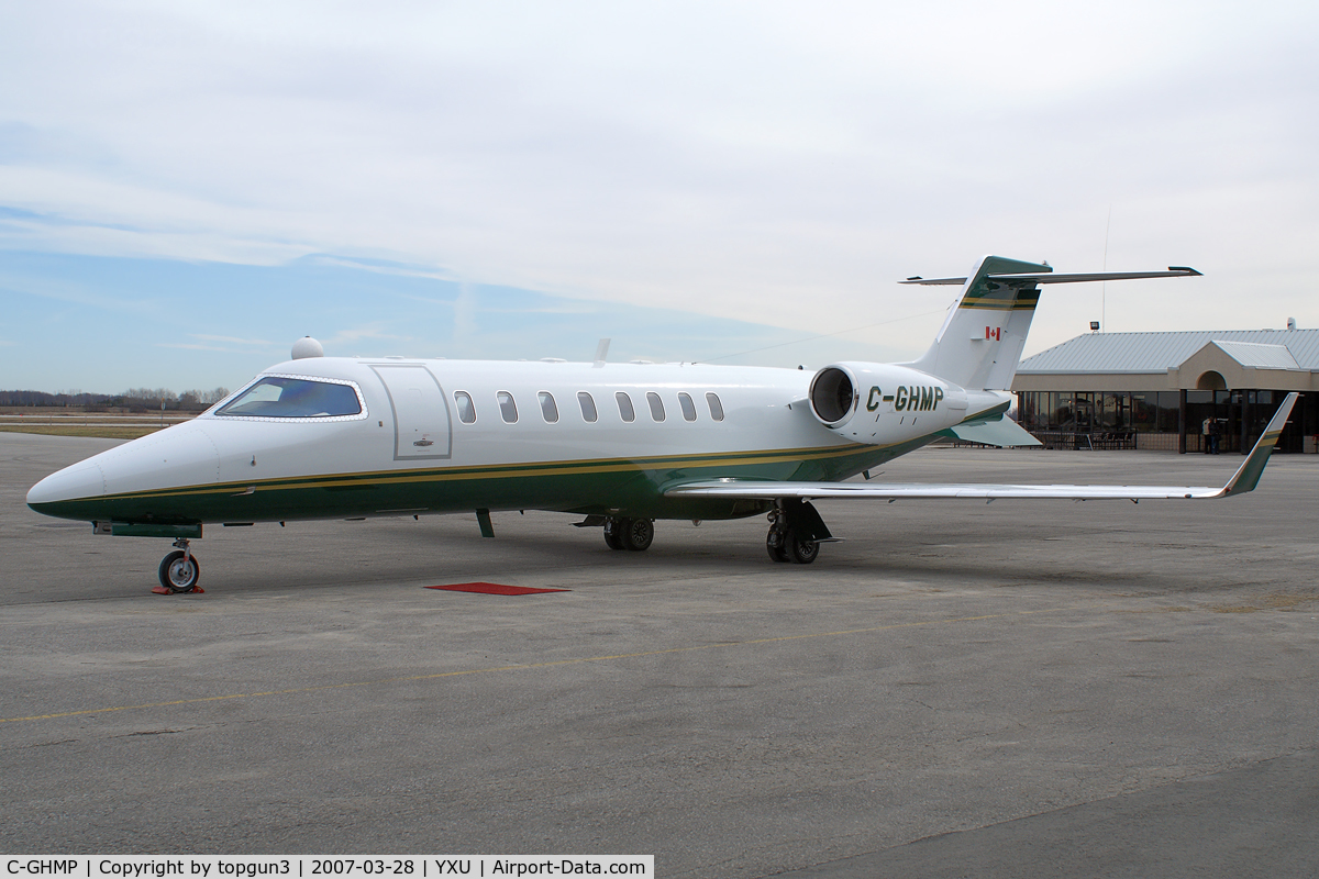 C-GHMP, 2001 Learjet 45 C/N 183, Parked at Ramp III