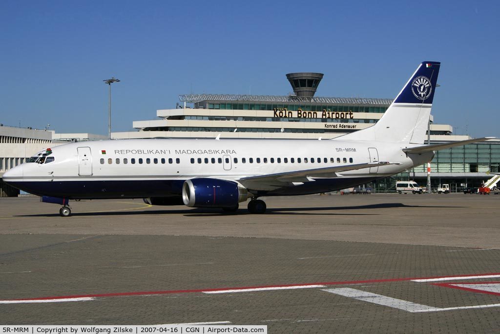 5R-MRM, 1988 Boeing 737-3Z9 C/N 24081, visitor