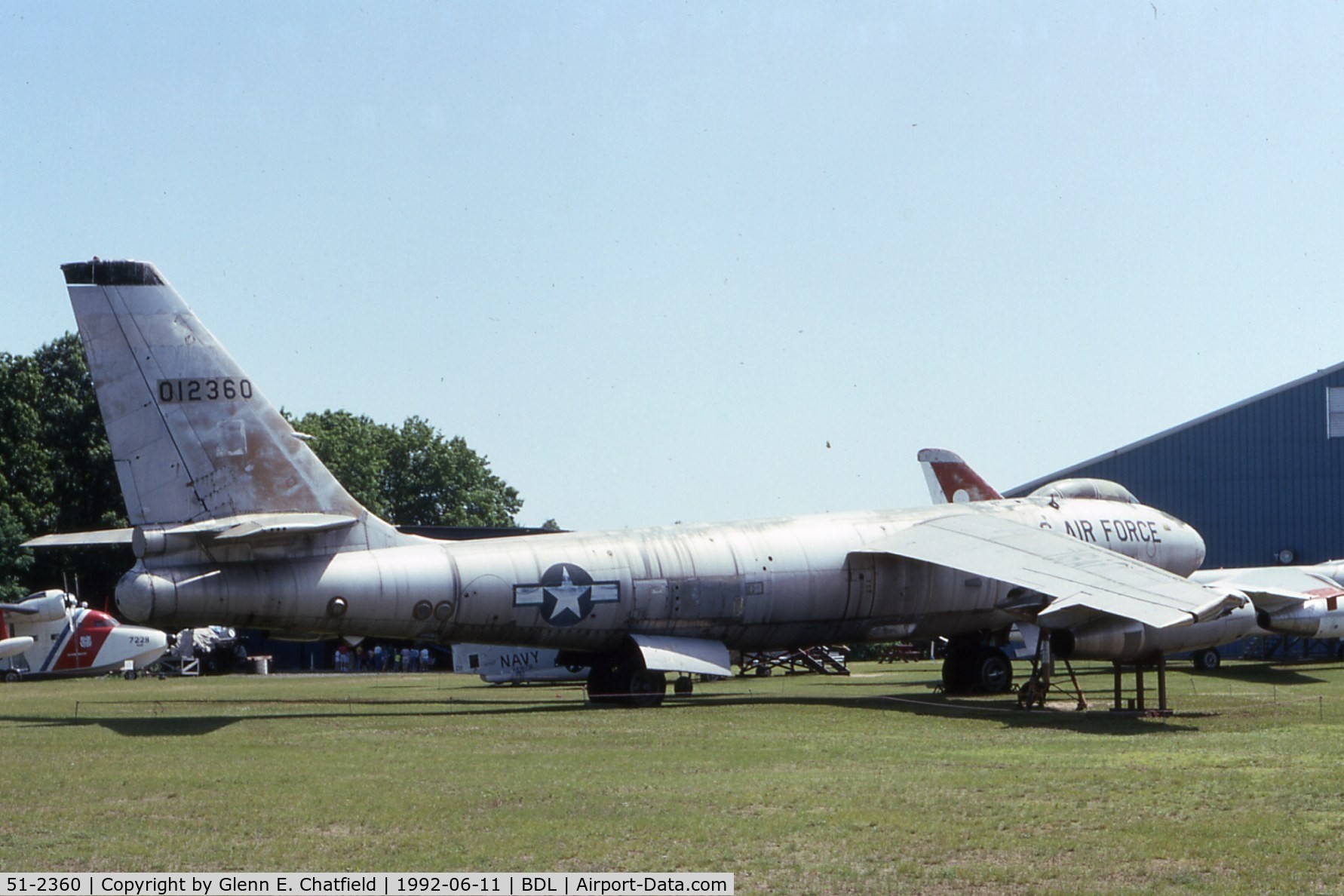 51-2360, Boeing WB-47E-55-BW Stratojet C/N 450413, WB-47E at the New England Air Museum