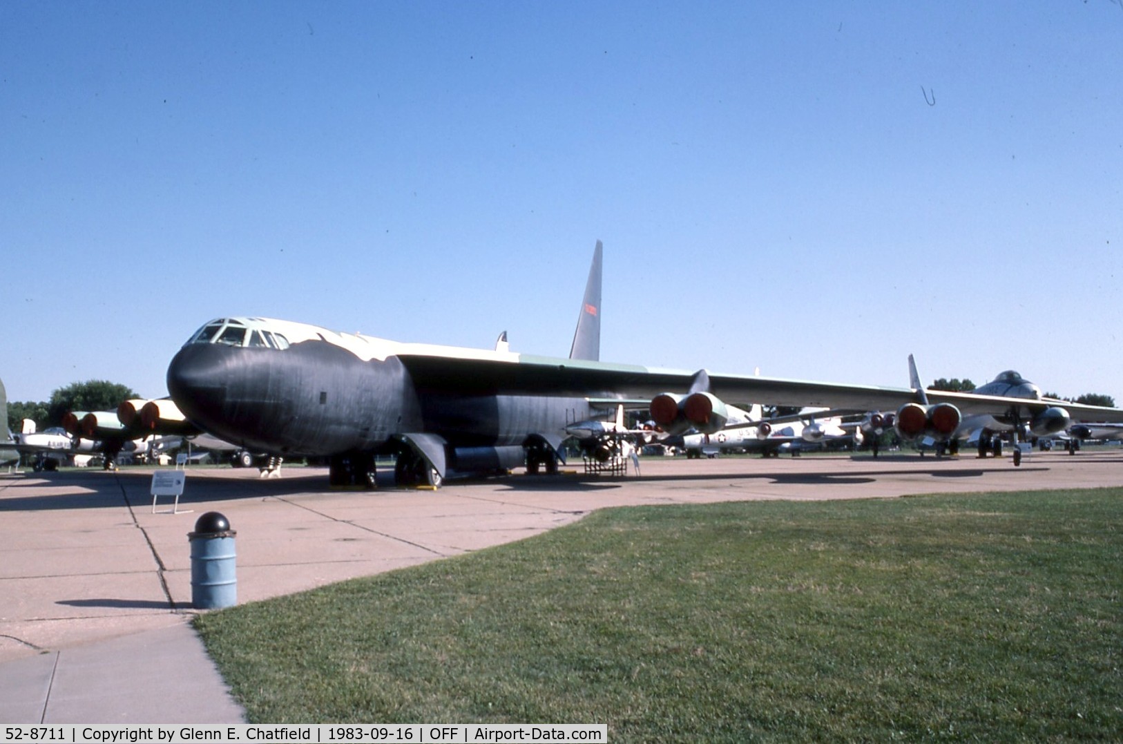 52-8711, 1952 Boeing RB-52B-15-BO Stratofortress C/N 16839, RB-52B at the old Strategic Air Command Museum