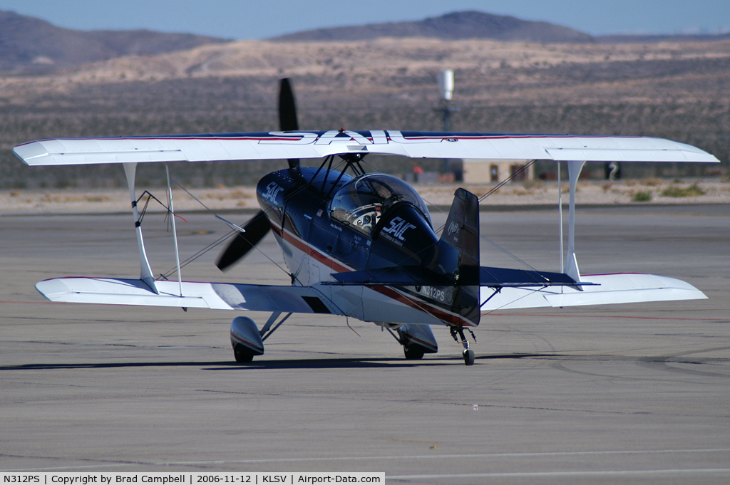 N312PS, 1998 Aviat Pitts S-2C Special C/N 6011, Absolute Aerobatics LLC - Las Vegas, Nevada / 1998 Aviat S-2C - Aviation Nation 2006