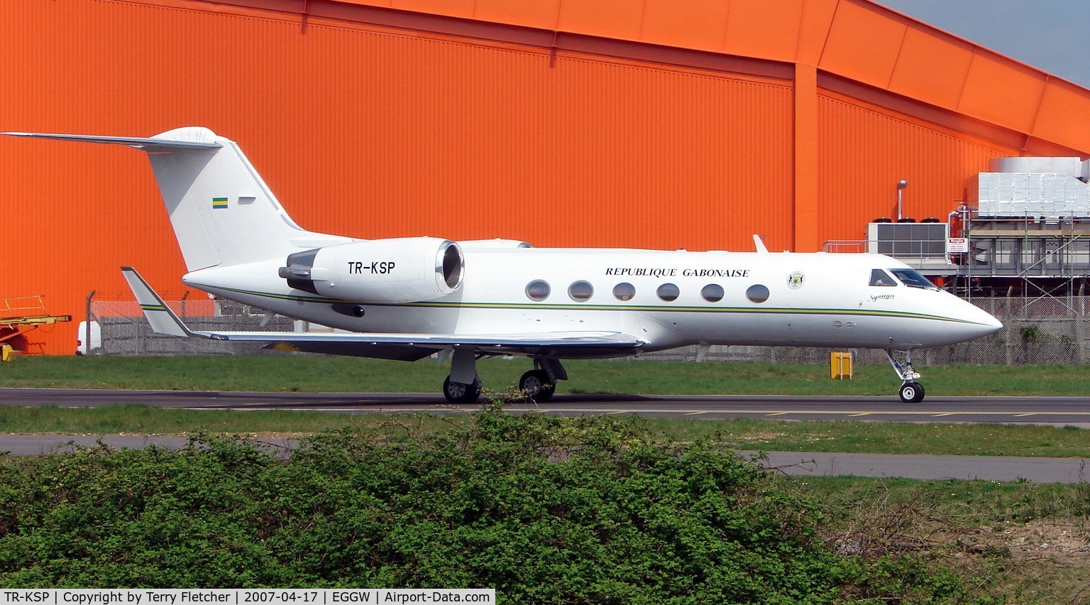 TR-KSP, Gulfstream Aerospace 4SP C/N 1327, Gulfstream 1159C