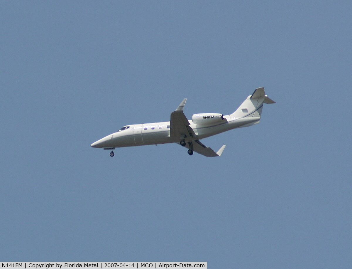 N141FM, 1982 Gates Learjet 55 C/N 041, Lear 55