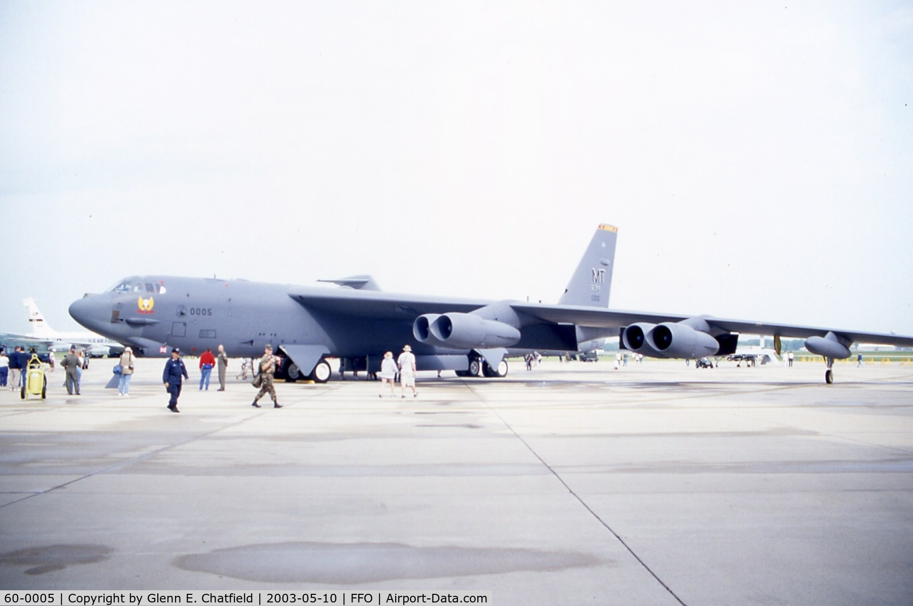 60-0005, 1960 Boeing B-52H Stratofortress C/N 464370, B-52H at the 100th anniversary of flight