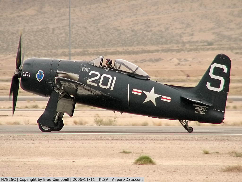 N7825C, 1948 Grumman F8F-2 (G58) Bearcat C/N D.1227, American Airpower Heritage Flying Museum - Midland, Texas / 1948 Grumman F8F-2 Bearcat - Aviation Nation 2006