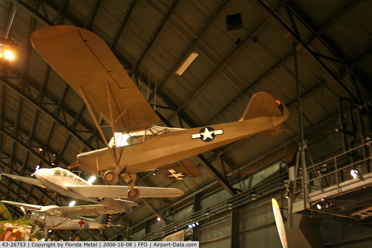 43-26753, 1943 Taylorcraft L-2M Grasshopper C/N L-6065?, L-2M