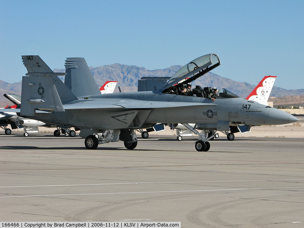 166466, Boeing F/A-18F Super Hornet C/N F101, United States Navy - Boeing F/A-18F Super Hornet - Aviation Nation 2006