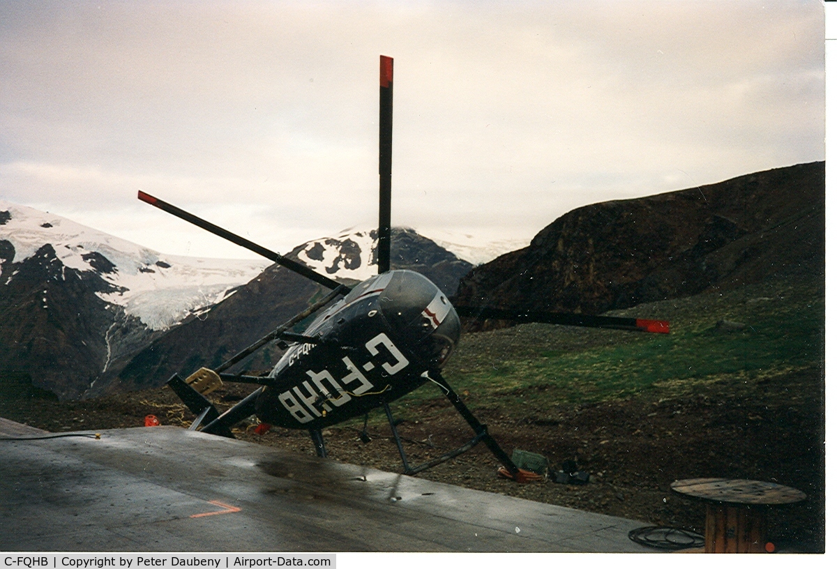 C-FQHB, 1977 Bell 206L LongRanger LongRanger C/N 45095, Photo taken near Stewart BC, fall 2004