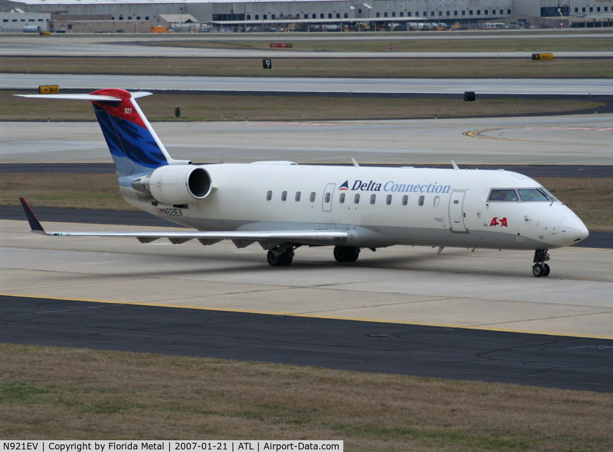 N921EV, 2003 Bombardier CRJ-200ER (CL-600-2B19) C/N 7819, ASA