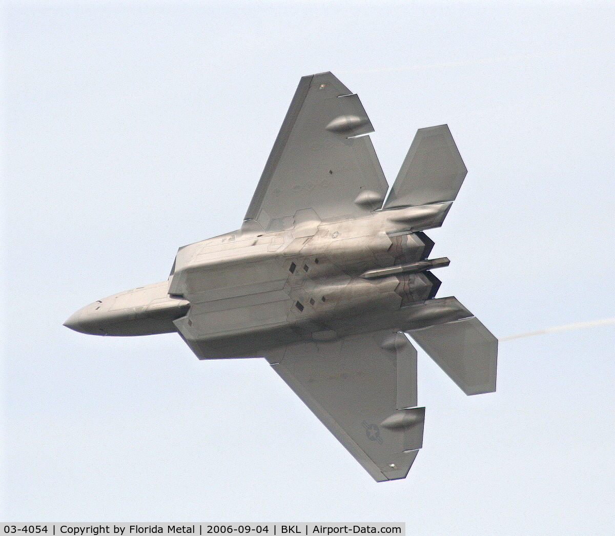 03-4054, 2003 Lockheed Martin F-22A Raptor C/N 4054, F-22