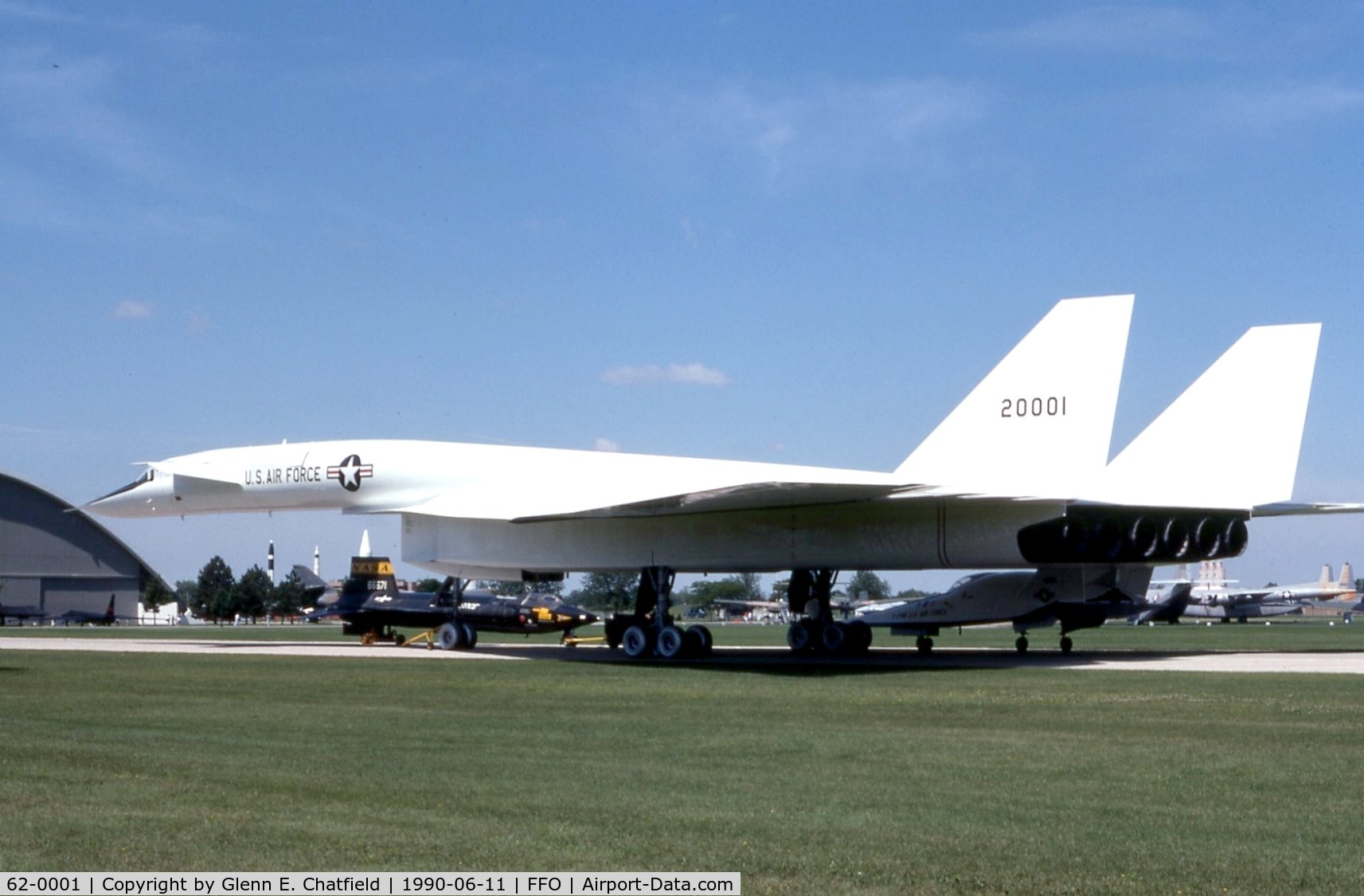 62-0001, 1964 North American XB-70A Valkyrie C/N 278-1, XB-70 at the National Museum of the U.S. Air Force