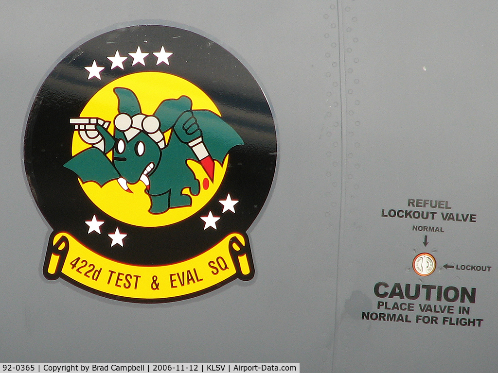 92-0365, 1992 McDonnell Douglas F-15E Strike Eagle C/N 1251/E209, United States - US Air Force (USAF) /  McDonnell Douglas F-15E Strike Eagle / 422nd TEST & EVAL SQ / Aviation Nation 2006