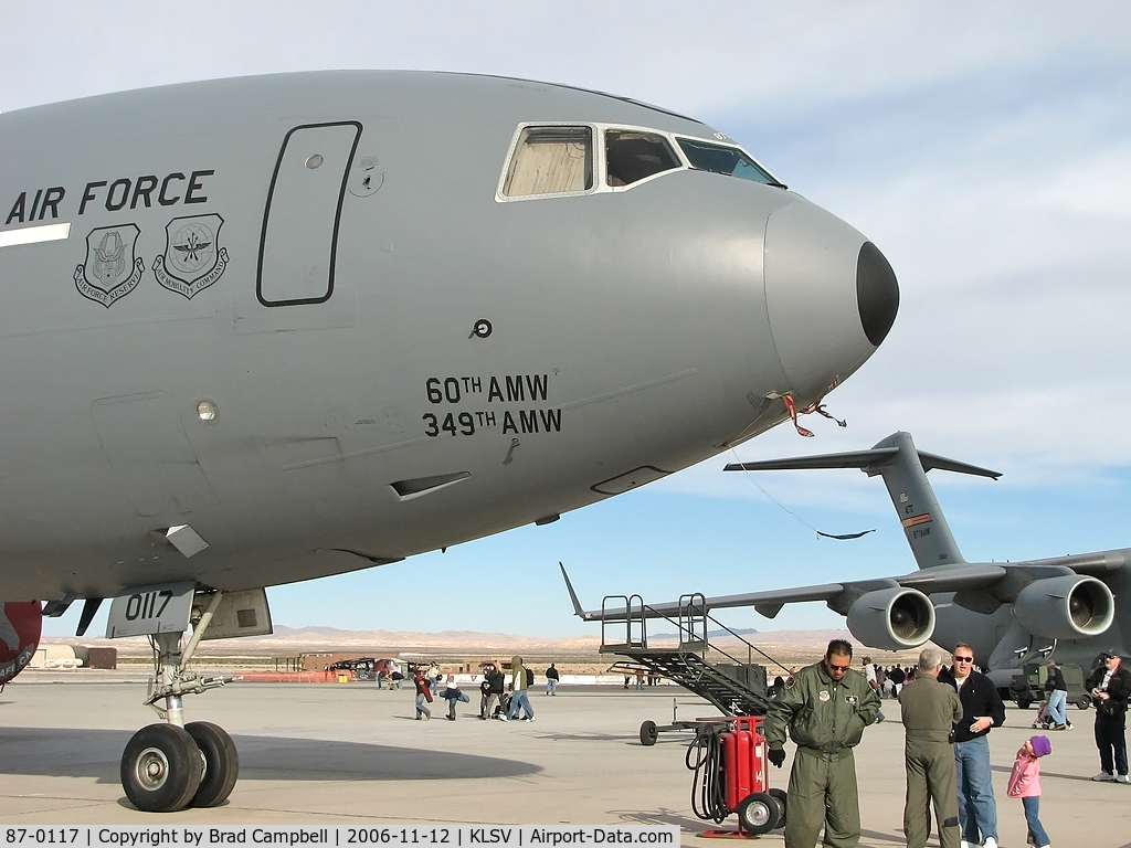 87-0117, 1987 McDonnell Douglas KC-10A Extender C/N 48303, United States - US Air Force (USAF) / McDonnell Douglas KC-10A Extender - Aviation Nation 2006