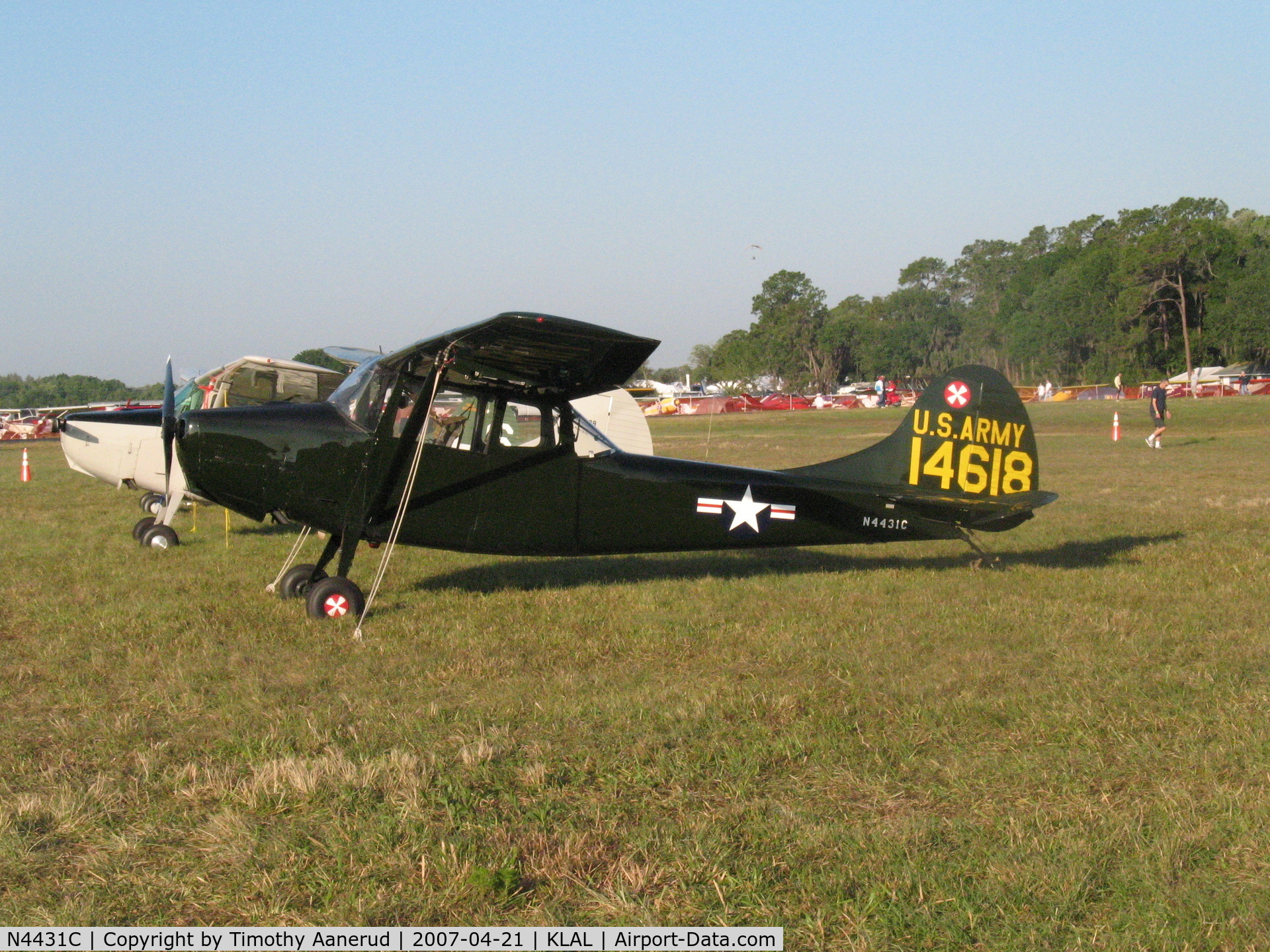 N4431C, Cessna L-19E Bird Dog C/N 24549, Sun-n-Fun 2007