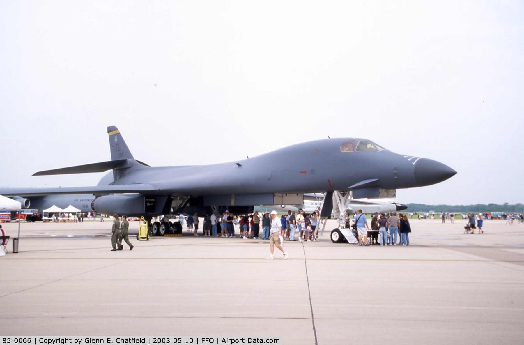 85-0066, 1985 Rockwell B-1B Lancer C/N 26, B-1B at the 100th Anniversary of Flight