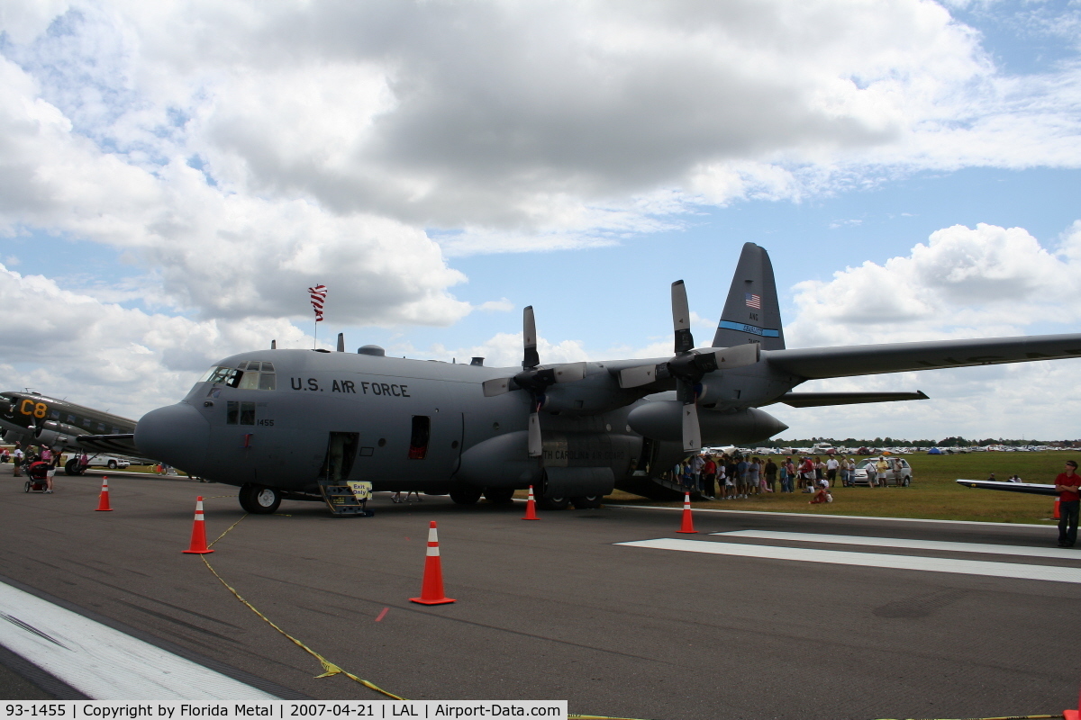 93-1455, 1993 Lockheed C-130H Hercules C/N 382-5360, C-130