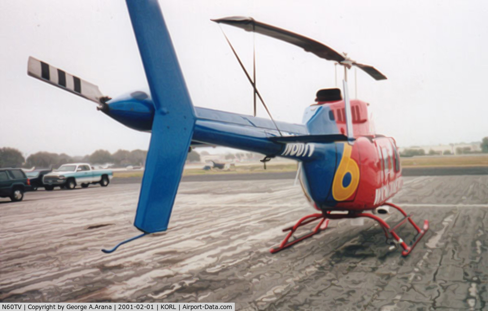 N60TV, 1986 Bell 206L-3 LongRanger III LongRanger III C/N 51181, Photo taken on a hazy February day