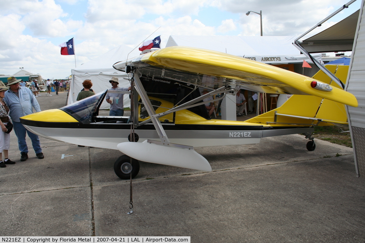 N221EZ, 2006 Progressive Aerodyne Searey C/N ID403C, Searey