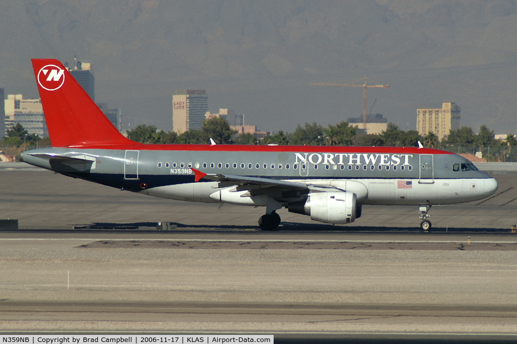 N359NB, 2003 Airbus A319-114 C/N 1923, Northwest Airlines / 2003 Airbus A319-114