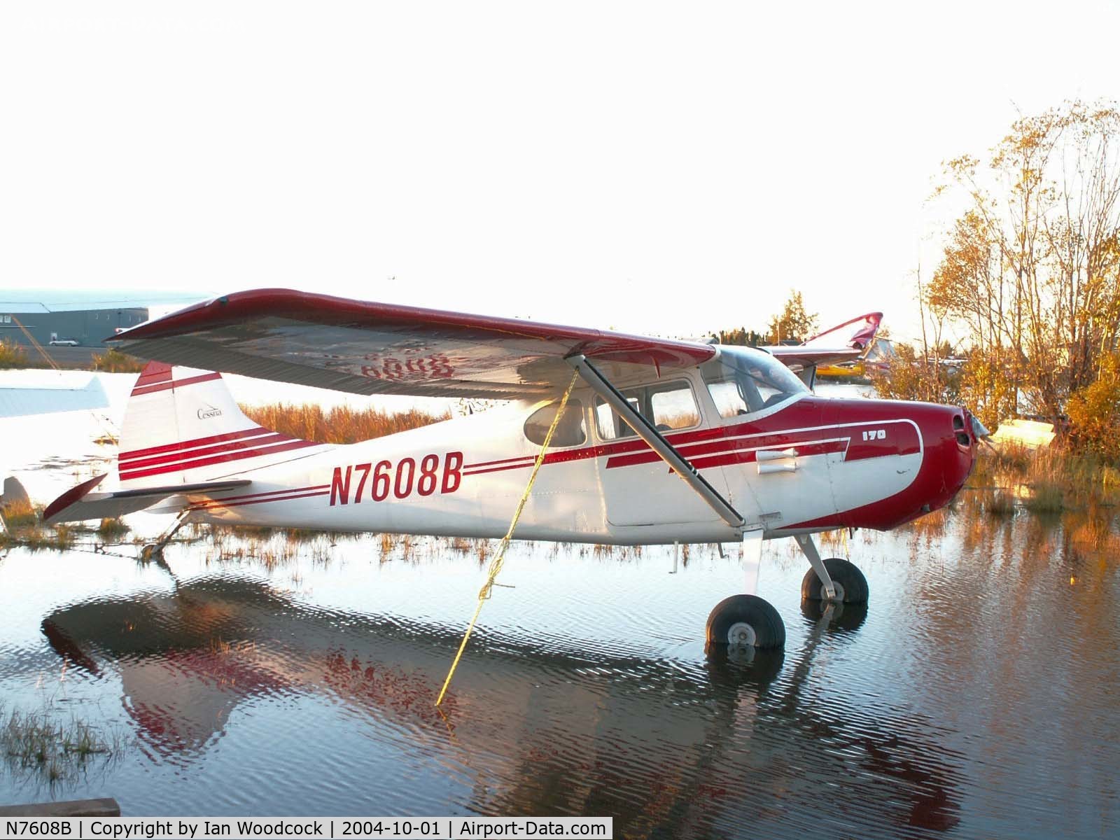 N7608B, 1957 Cessna 170B C/N 25491, Cessna 170B/Anchorage/Merrill Field