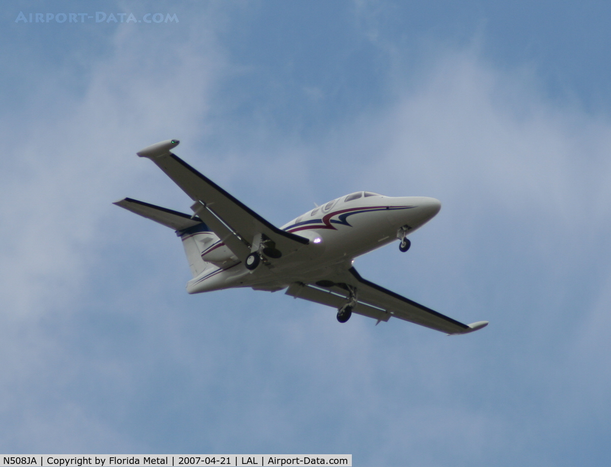 N508JA, 2006 Eclipse Aviation Corp EA500 C/N 000001, Eclipse 500