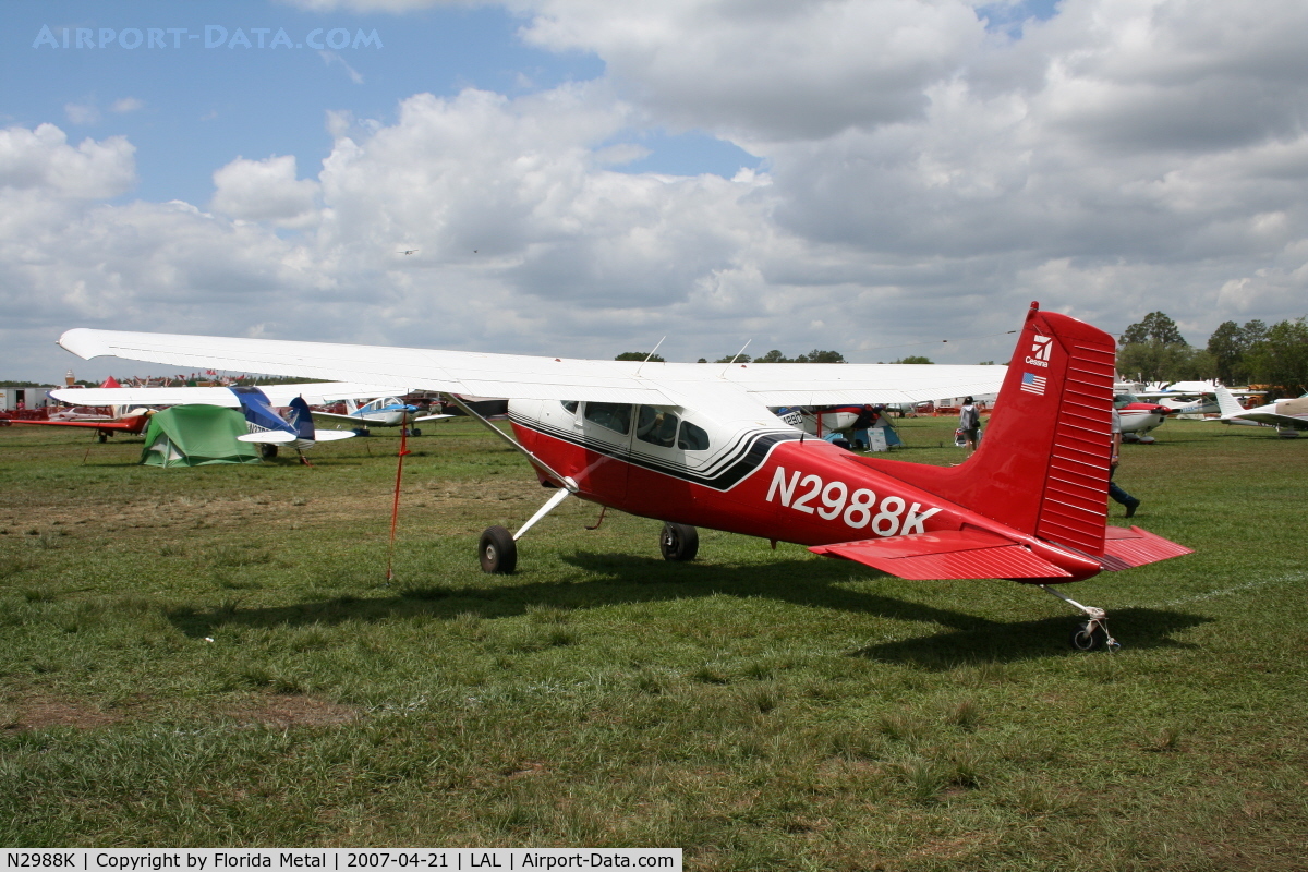 N2988K, 1980 Cessna 180K Skywagon C/N 18053151, C180
