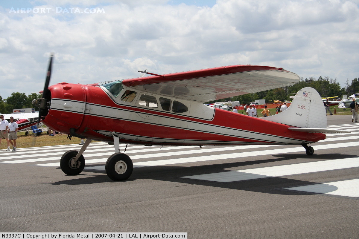 N3397C, 1959 Cessna 195 C/N 7836, C195