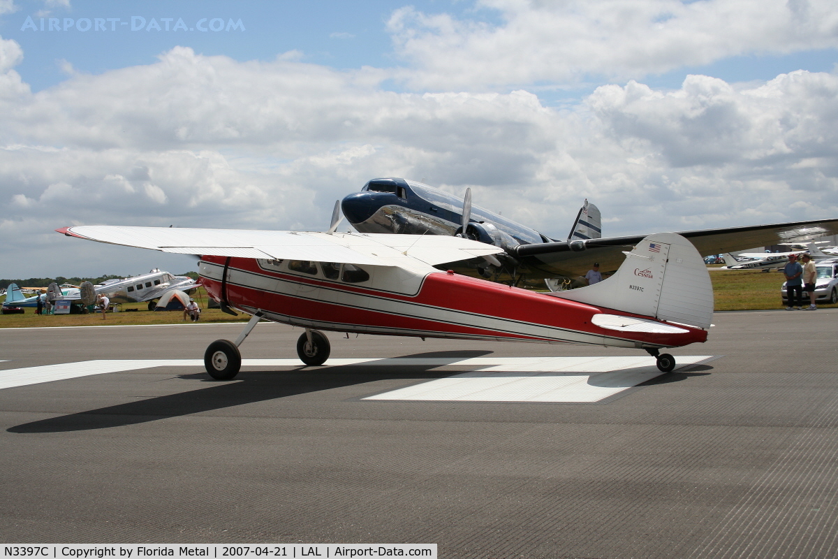 N3397C, 1959 Cessna 195 C/N 7836, C195
