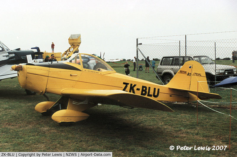 ZK-BLU, Andrews A1 C/N 1, Scale version of proposed agricultural monoplane, taken 1997