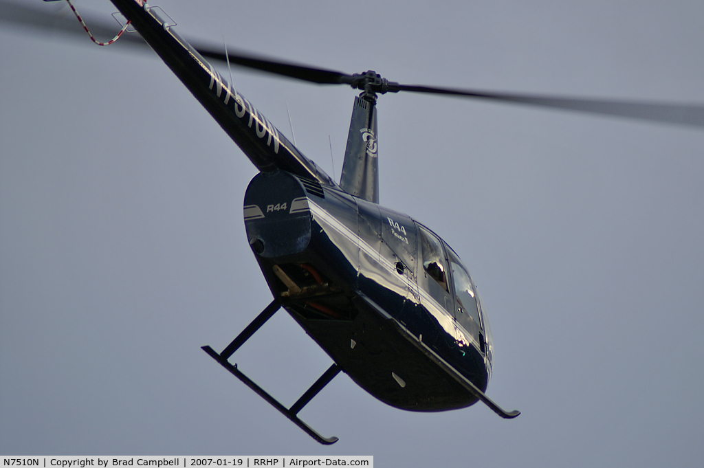 N7510N, 2006 Robinson R44 Raven II C/N 11170, Shining Star Helicopters - Las Vegas, Nevada / 2006 Robinson Helicopter Company R44 II.
