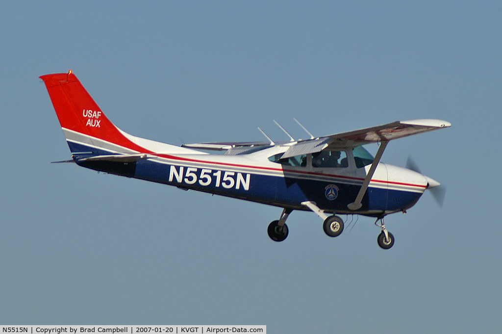 N5515N, 1980 Cessna 182R Skylane C/N 18267766, Civil Air Patrol Inc. - Maxwell AFB, Alabama / 1980 Cessna 182R