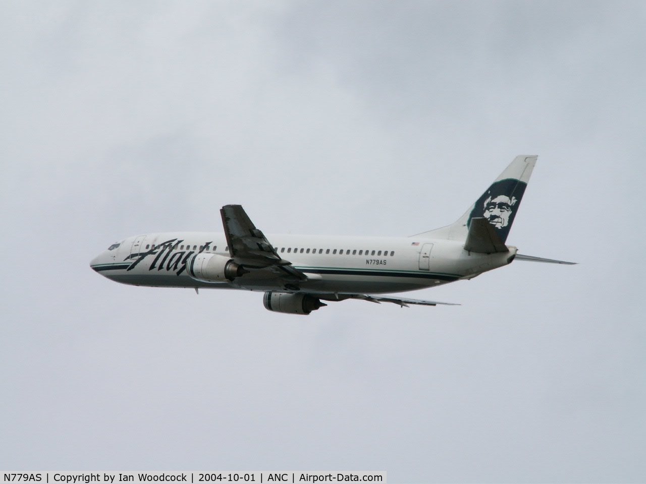 N779AS, 1994 Boeing 737-4Q8 C/N 25111, B737-4Q8/Alaska Airlines/Anchorage